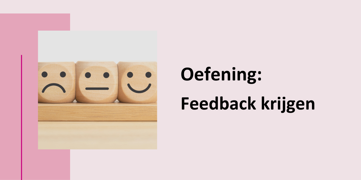Oefening: feedback krijgen